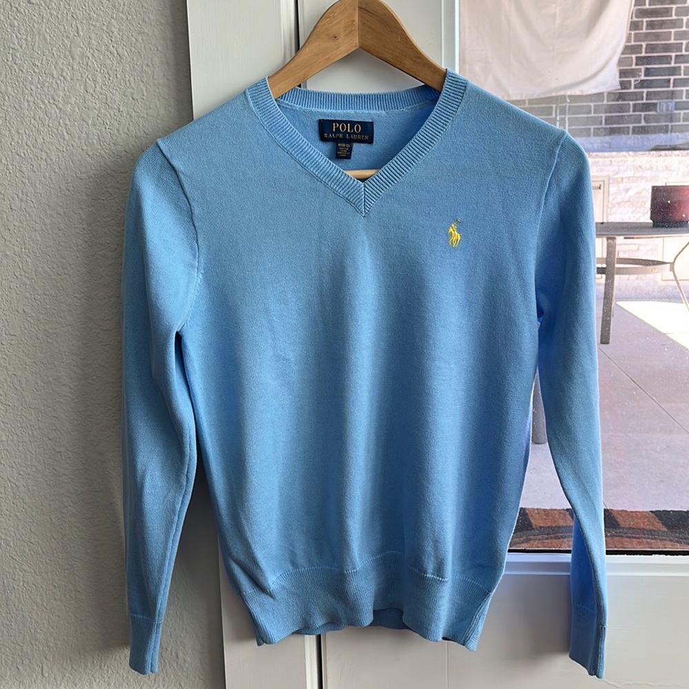 Polo by Ralph Lauren Light Blue Sweater